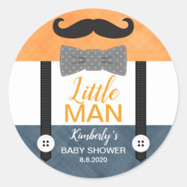 Adesivo Chá de arco de gravata de marinho laranja 