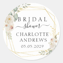 Chá de Bebê de Flores Boho