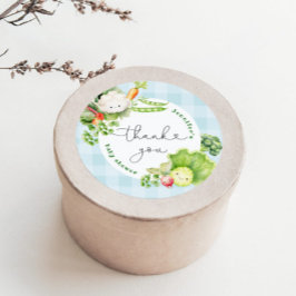 Adesivo Chá de bebê do mercado de agricultores cultivados 