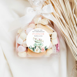 Adesivo Chá de Bebê Festa de Chá