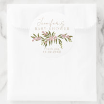 Chá de Bebê Floral Boho Elegante Neutro
