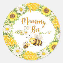 Adesivo Chá de Bebê Mommy to Bee