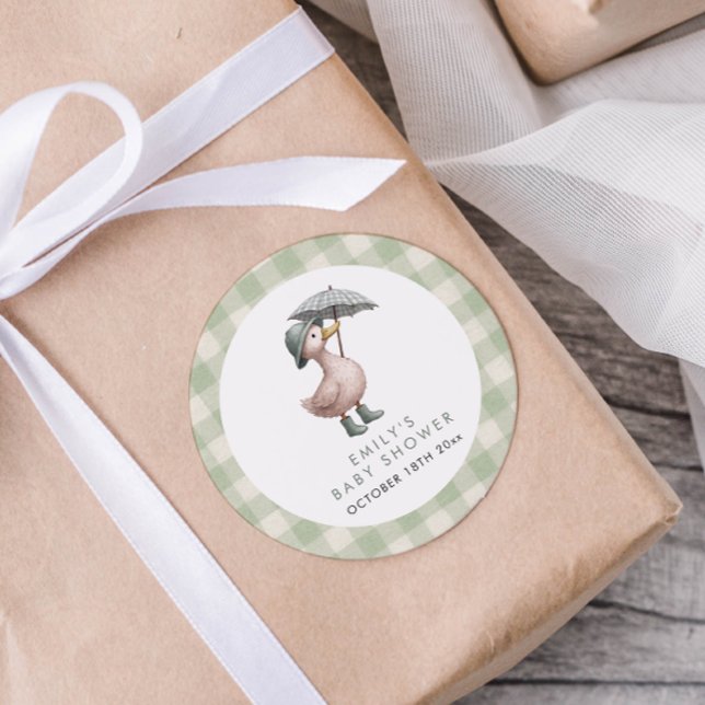 Adesivo Chá de Bebê Neutro Little Duckling (Criador carregado)