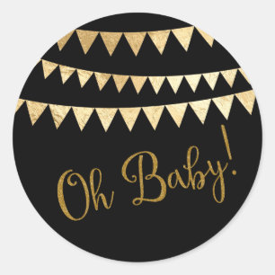 Adesivo Chá de Bebê Oh Baby