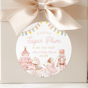 Adesivo Chá de Bebê Pequeno Quebra-Nozes A Little Sugar Pl