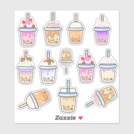 Adesivo Chá de bobba de café