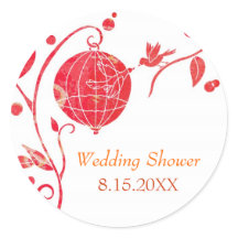 Chá de casamento de Pássaros de Amor