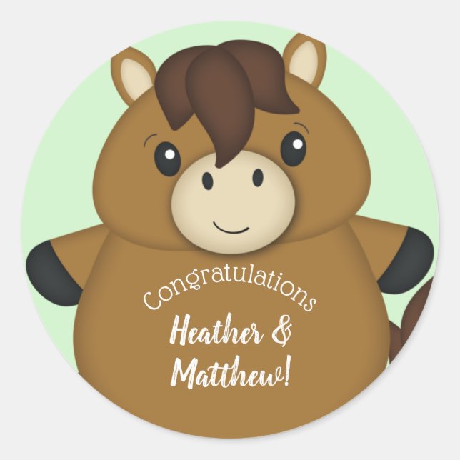 Adesivo Chá de fraldas (Frente)