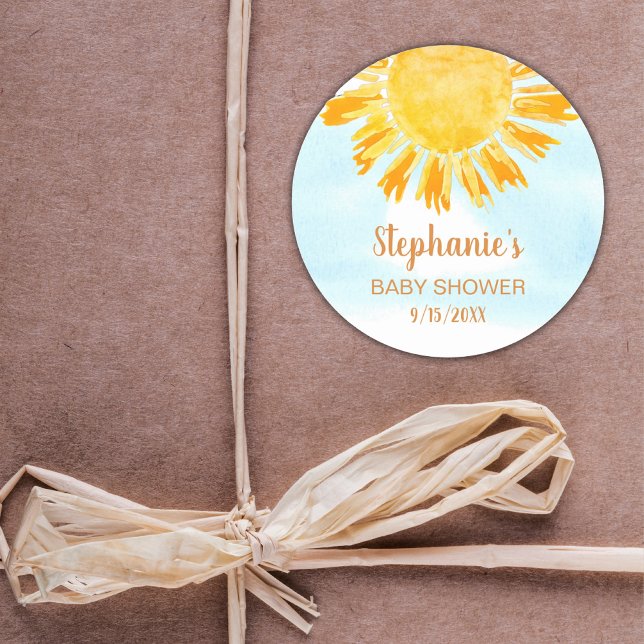 Adesivo Chá de fraldas Amarelo (Criador carregado)