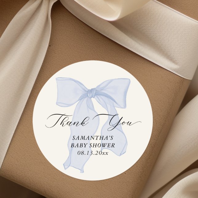 Adesivo Chá de fraldas Arco azul (Criador carregado)