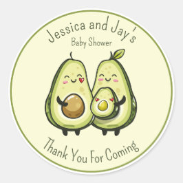 Adesivo Chá de fraldas Avocado