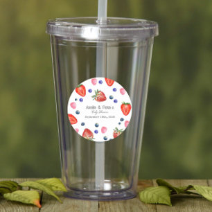 Adesivo Chá de fraldas Berry Sweet