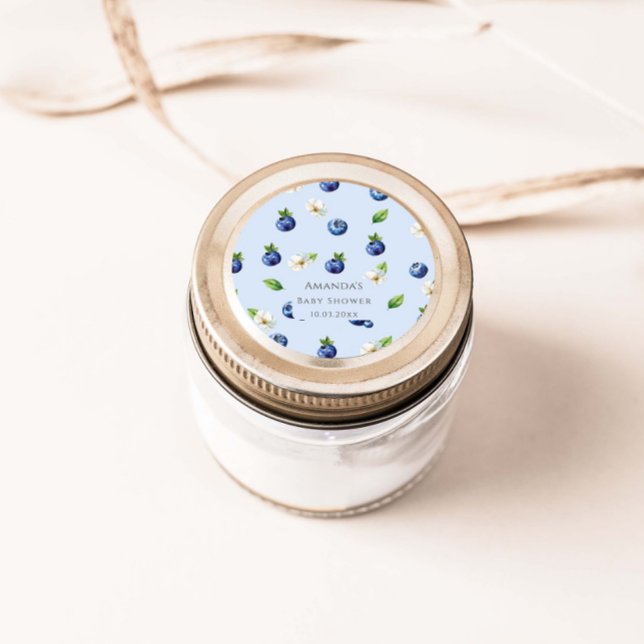 Adesivo Chá de fraldas Berry Sweet Blueberry (Criador carregado)