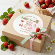 Chá de fraldas Berry Sweet Girl