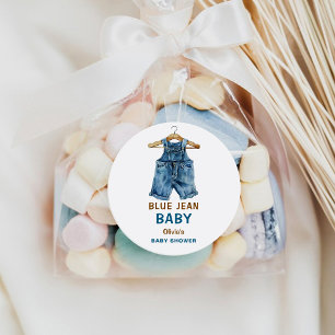 Adesivo Chá de fraldas Blue Jean Boy Western