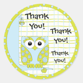 Adesivo Chá de fraldas Blue/Ownership Stickers 1 1/2" ou 3