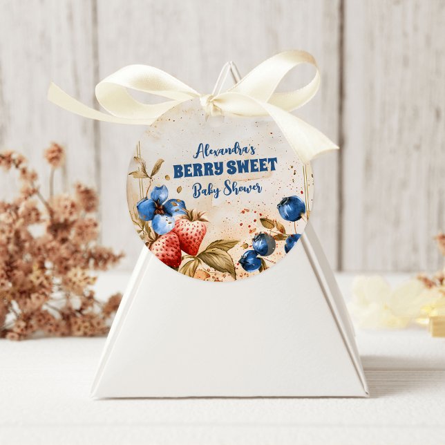 Adesivo Chá de fraldas Blueberry Berry Sweet (Criador carregado)