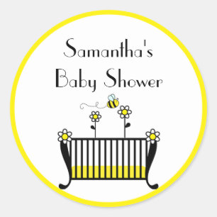 Adesivo Chá de fraldas Bumble Bee Crib