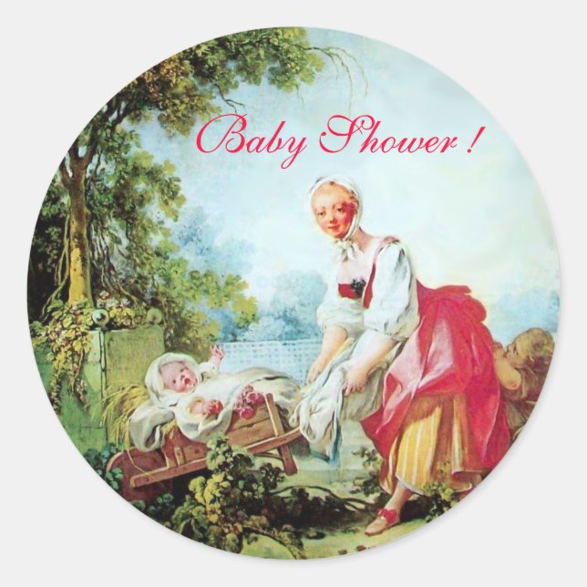 ADESIVO CHÁ DE FRALDAS COLORIDO (Frente)