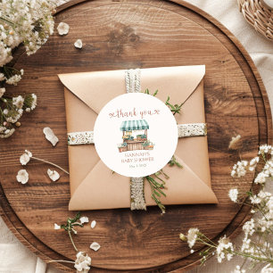 Adesivo Chá de fraldas crescido localmente