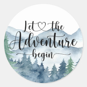 Adesivo Chá de fraldas da Forest Adventure Mounts