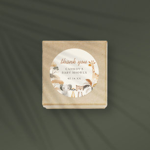 Adesivo Chá de fraldas Da Selva Safari