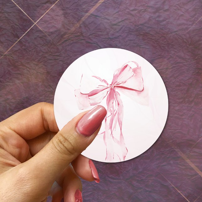 Adesivo Chá de fraldas de Arco Rosa Simples (Criador carregado)