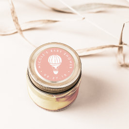 Adesivo Chá de fraldas de Balão de Ar Quente