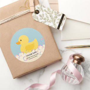 Adesivo Chá de fraldas de Bolhas de Rubber Ducky