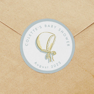 Adesivo Chá de fraldas de Bonnet Bebê