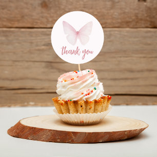 Adesivo "Chá de fraldas de borboletas"