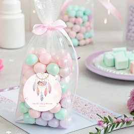 Adesivo Chá de fraldas de catador de cores aquáticas Paste