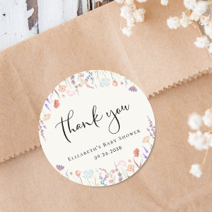 Adesivo Chá de fraldas De Creme De Vidraça Selvagem Obriga