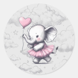 Adesivo Chá de fraldas de elefante