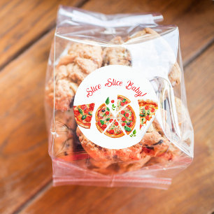 Adesivo Chá de fraldas de Fatia da Fatia do Partido da Piz