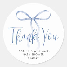 Chá de fraldas de Fita Arco Azul Claro de Aquarela