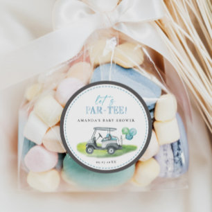 Adesivo Chá de fraldas de Golfe