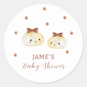 Adesivo Chá de fraldas de lixões em Cuta Neutro por Gênero