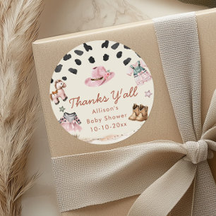 Adesivo Chá de fraldas de moça-moça ocidental