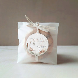 Adesivo Chá de fraldas de Natal