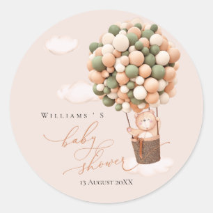 Adesivo Chá de fraldas de palhetas