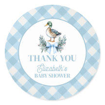 Chá de fraldas de Pato de Blue Baby Boy Mallard