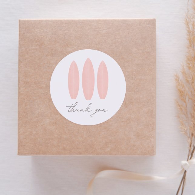 Adesivo Chá de fraldas de prancheta rosa-Conselho (Criador carregado)