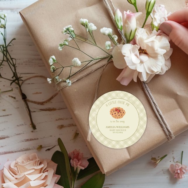 Adesivo Chá de fraldas de queda de torta de água (Criador carregado)