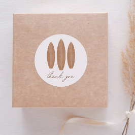 Adesivo Chá de fraldas de surfboard do bebê Conselho Obrig