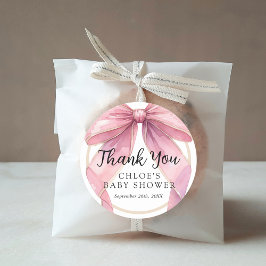 Adesivo Chá de fraldas do Arco de coquete rosa Posh