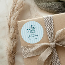 Adesivo Chá de fraldas do carrinho de bebê de pré-disquete