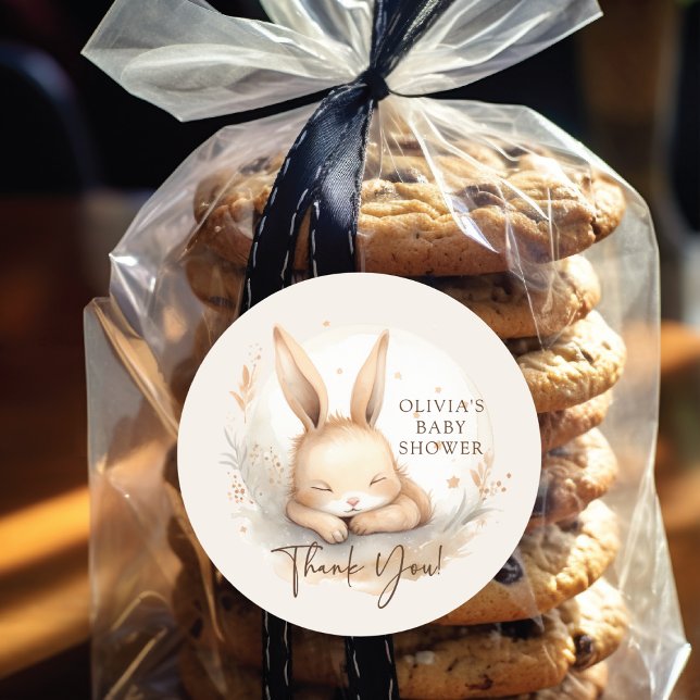 Adesivo Chá de fraldas do Coelhinho (Criador carregado)