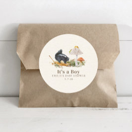 Adesivo Chá de fraldas do Skunk Boy Stinker Woodland