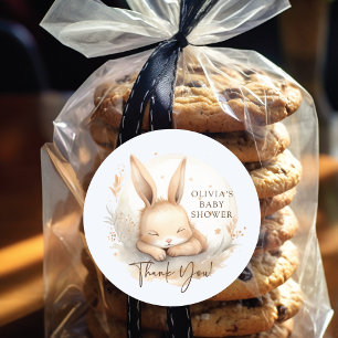 Adesivo Chá de fraldas do Slumber Bunny Boys